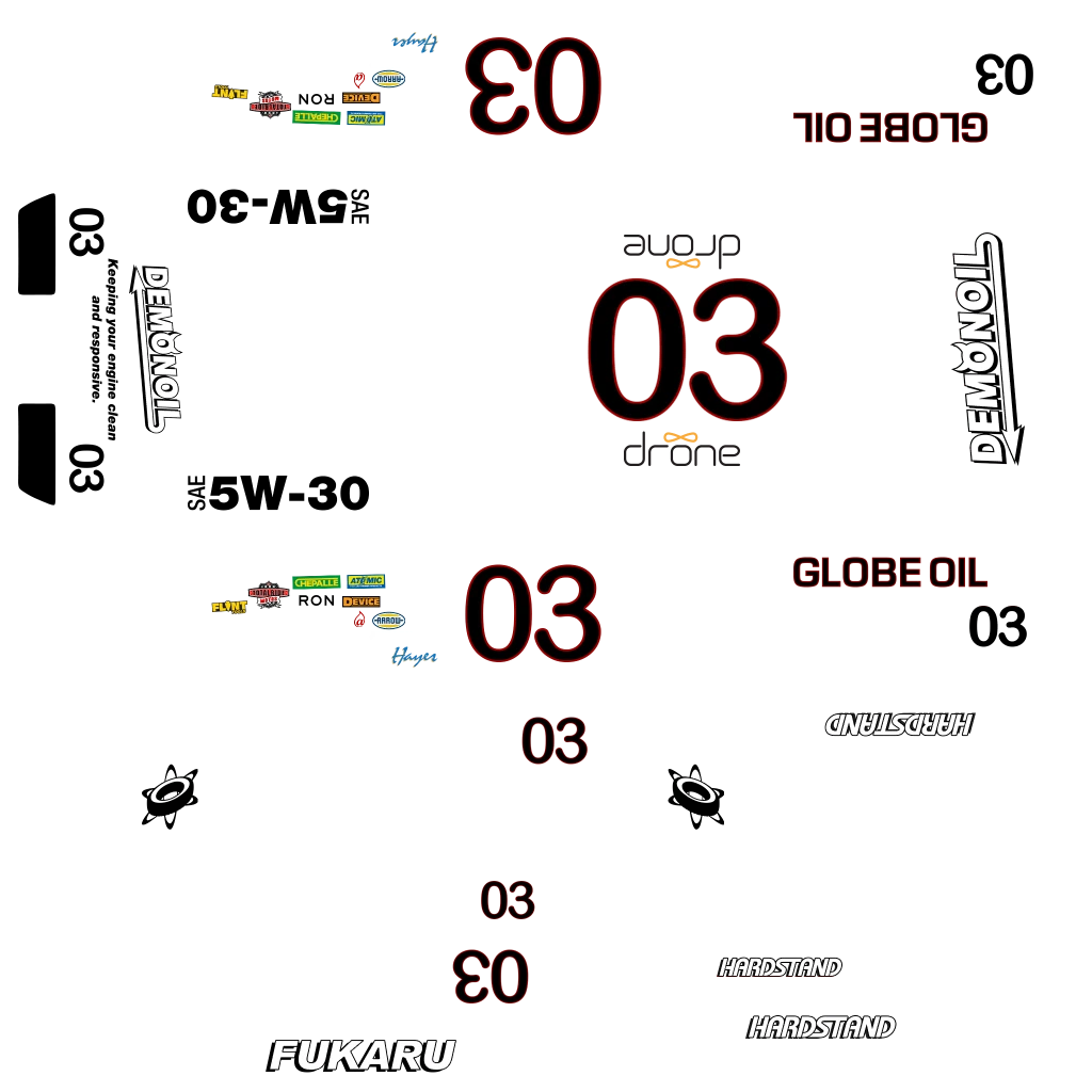 Bravado Gauntlet Classic Custom livery 8 template