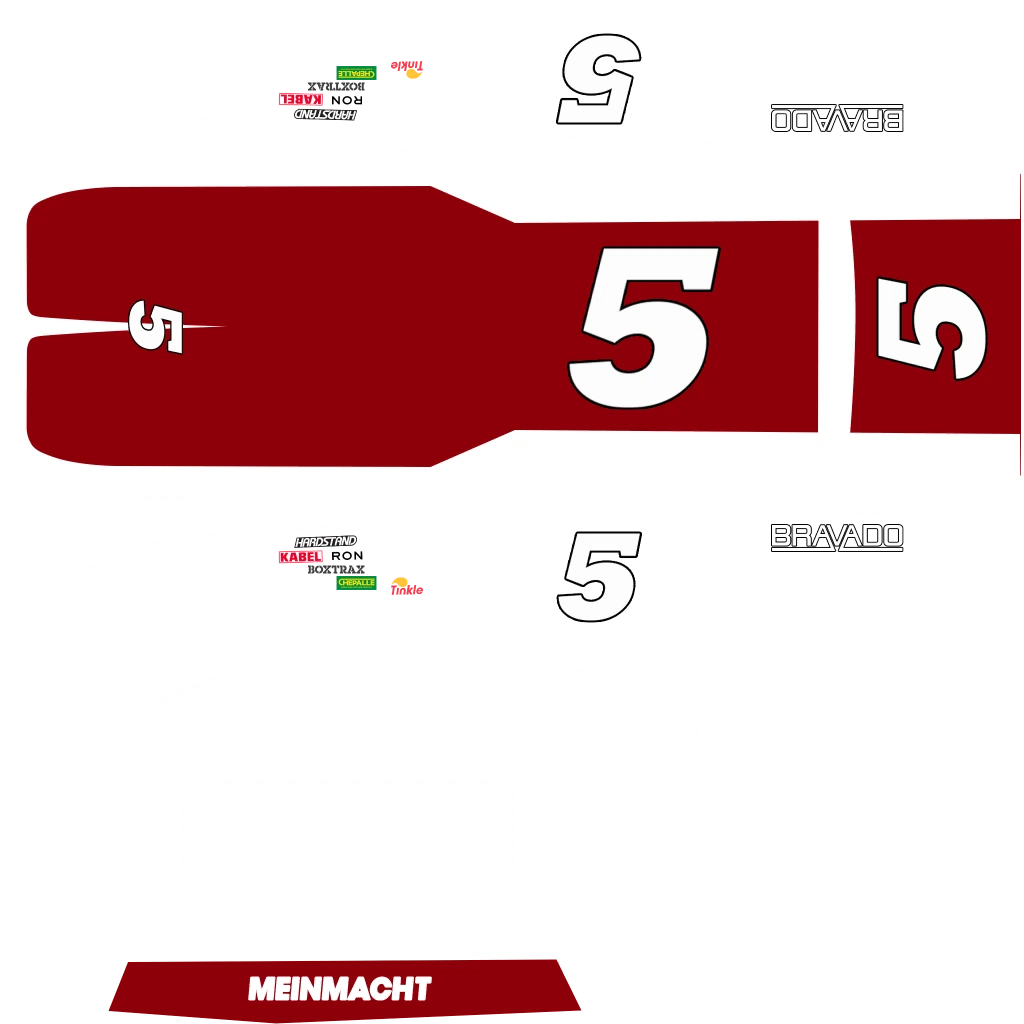 Bravado Gauntlet Classic Custom livery 9 template