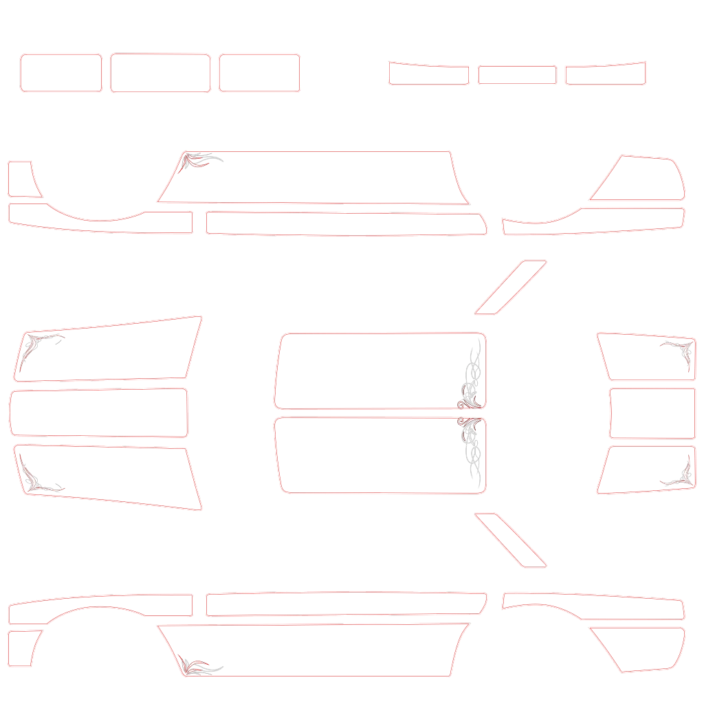 Benefactor Glendale Custom livery 10 template