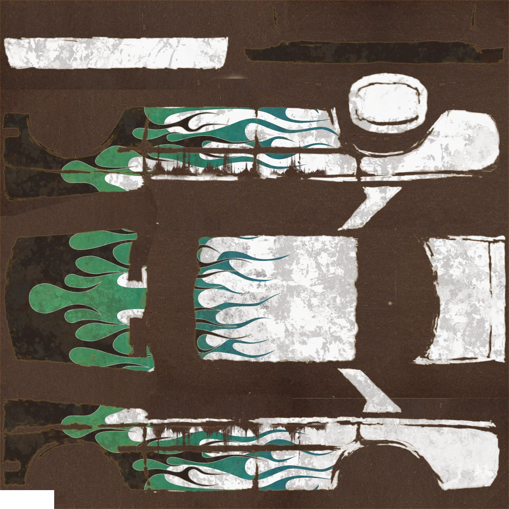 Benefactor Glendale Custom livery 3 template