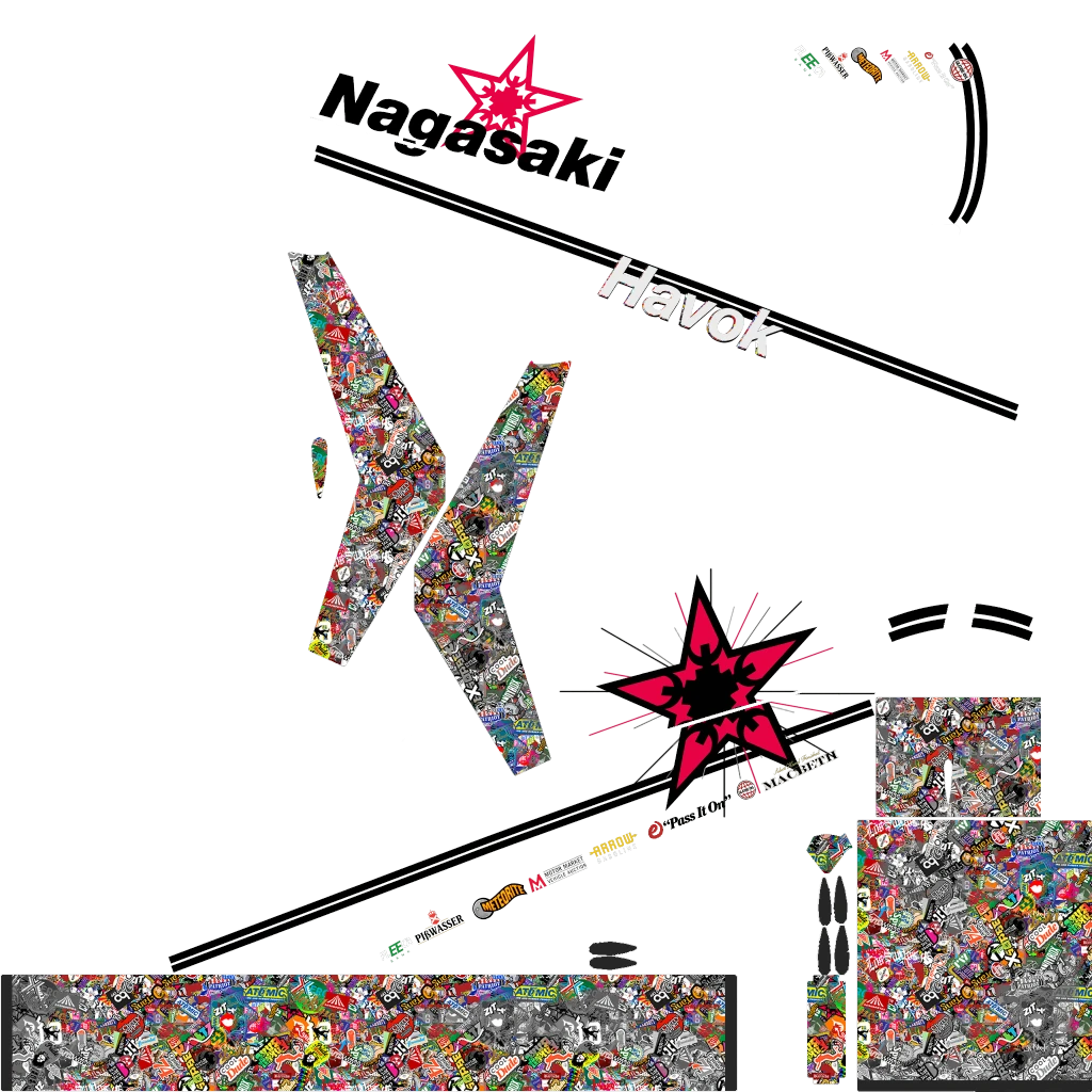 Nagasaki Havok livery 2 template