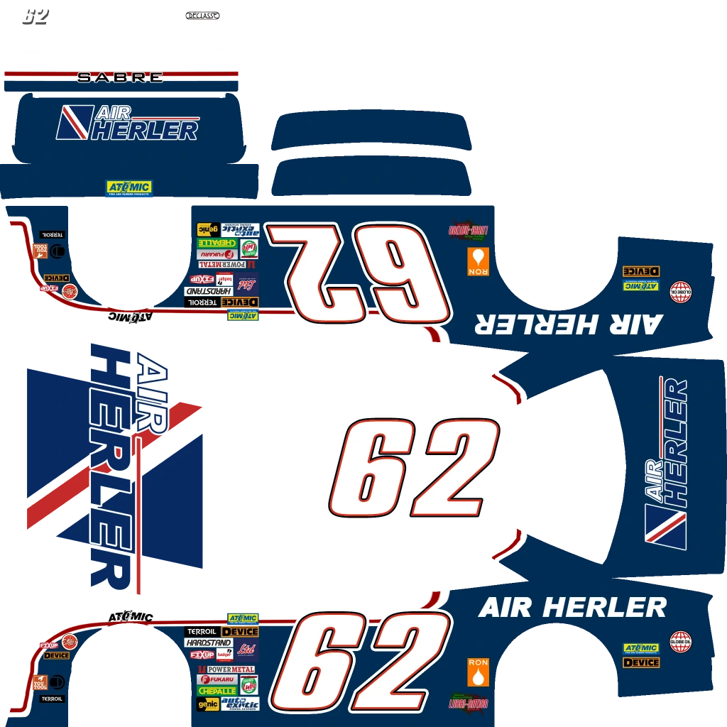 Declasse Hotring Sabre livery 11 template