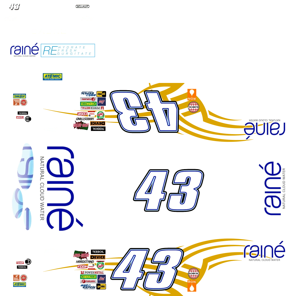 Declasse Hotring Sabre livery 22 template