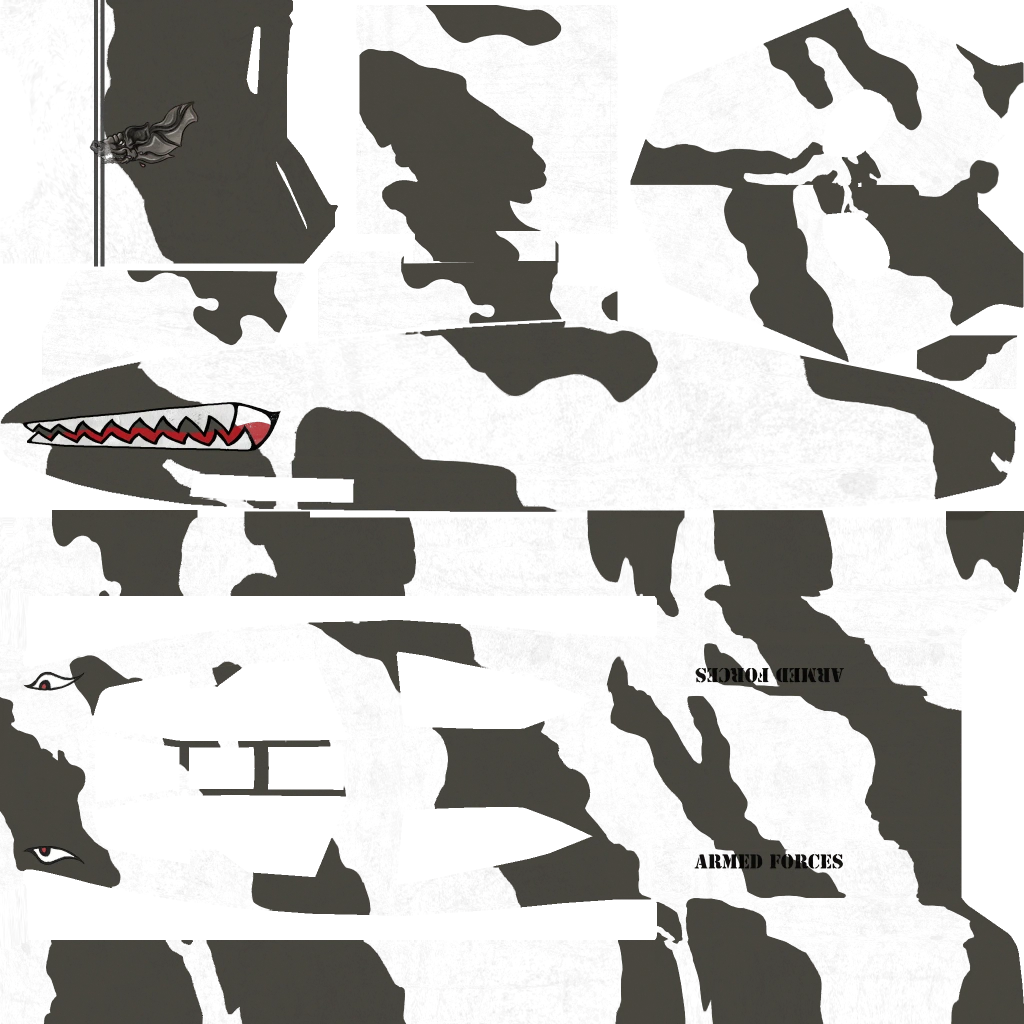 FH-1 Hunter livery 7 template