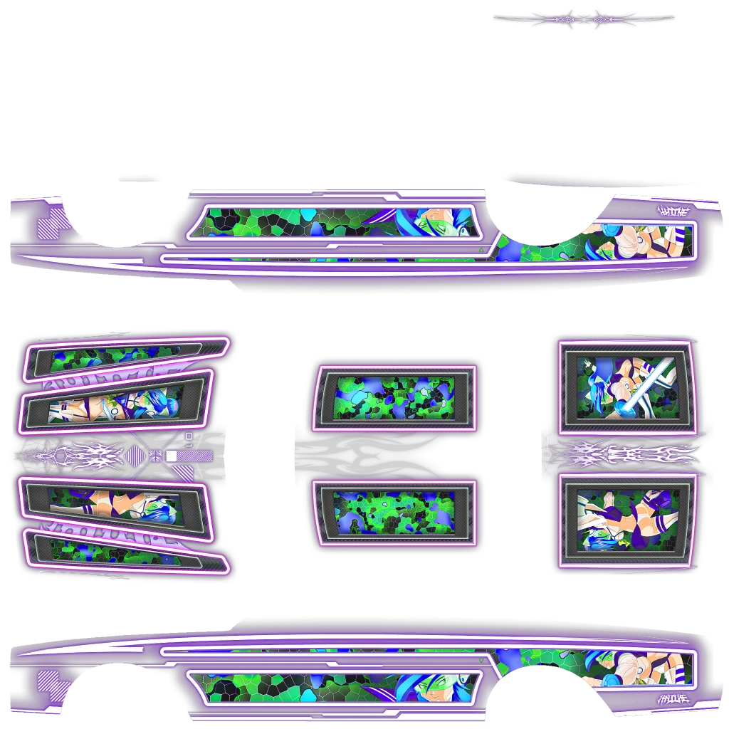 Declasse Impaler LX livery 10 template