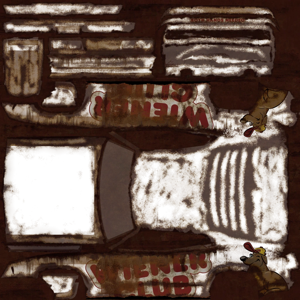 Vapid Nightmare Imperator livery 3 template