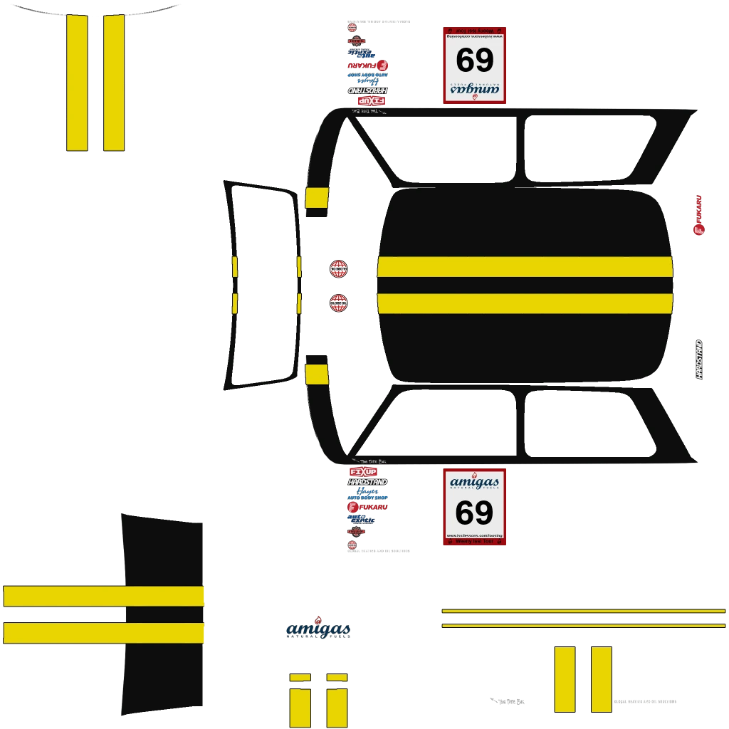Weeny Issi Classic livery 6 template