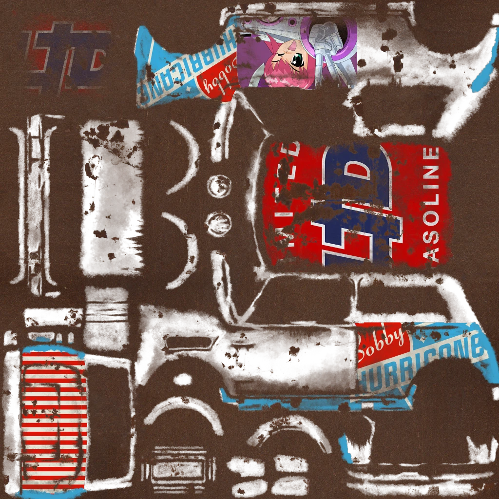 Weeny Nightmare Issi livery 2 template