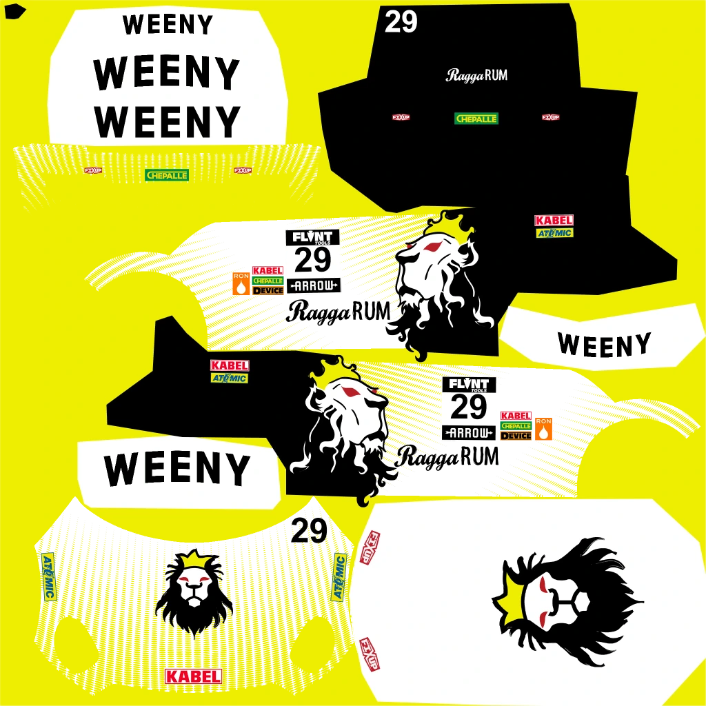 Weeny Issi Rally livery 10 template