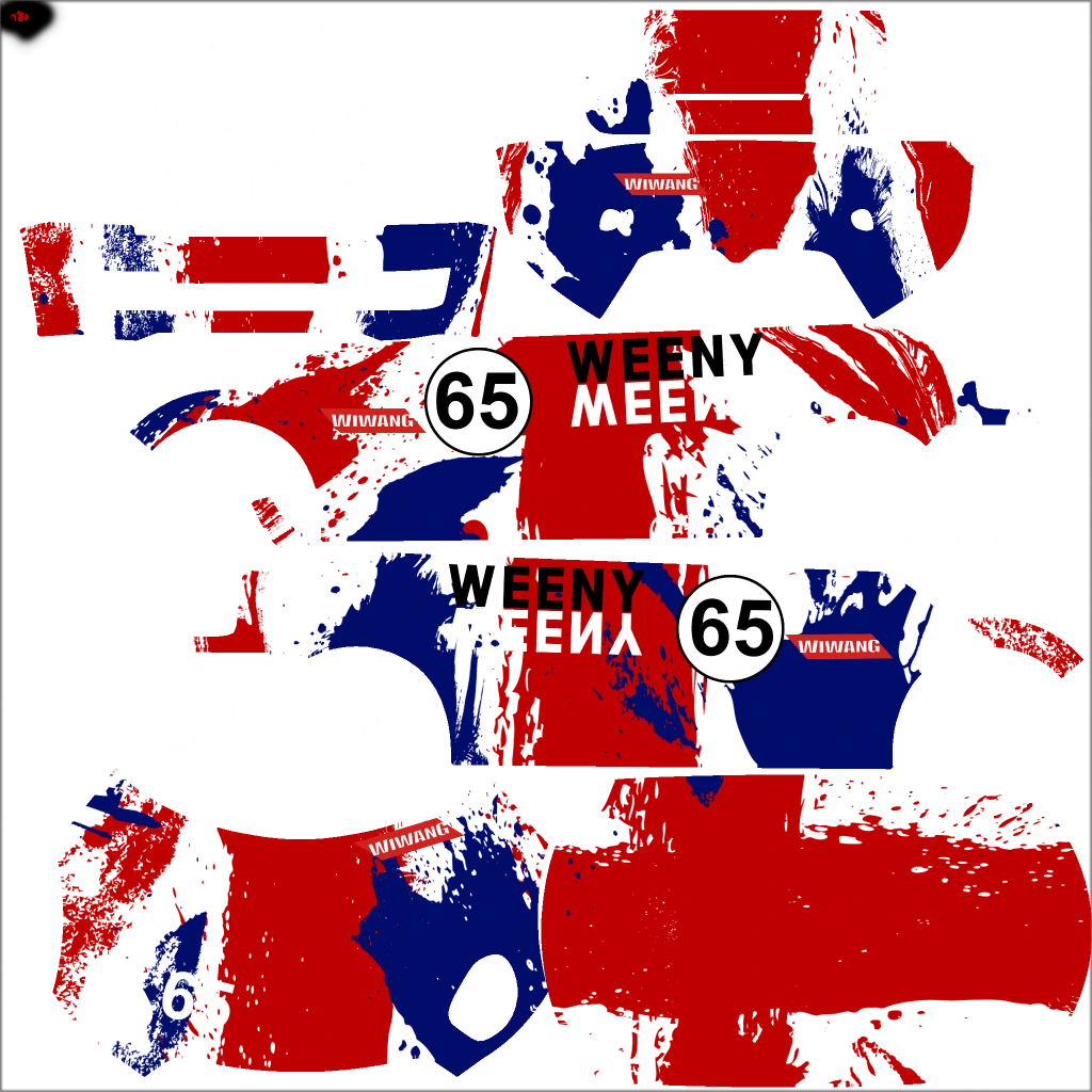 Weeny Issi Rally livery 7 template