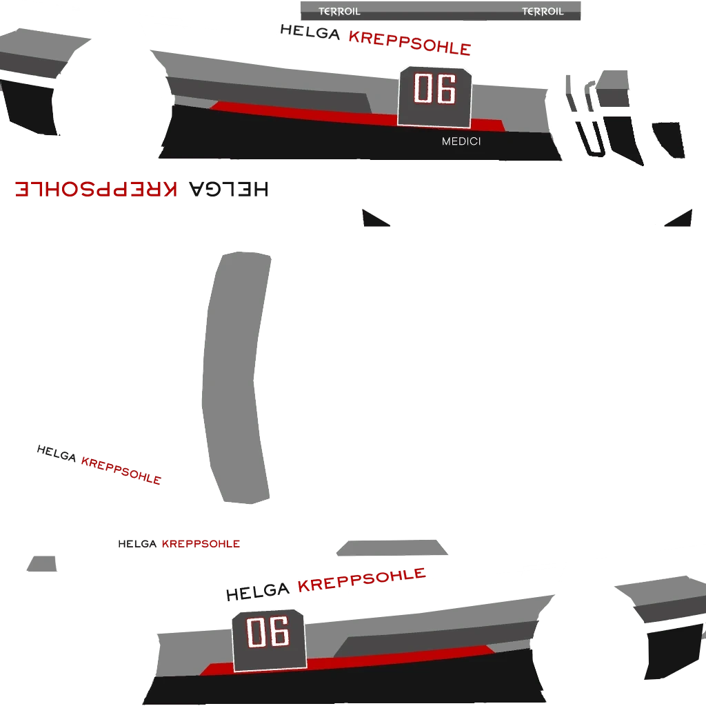 Progen Itali GTB Custom livery 2 template