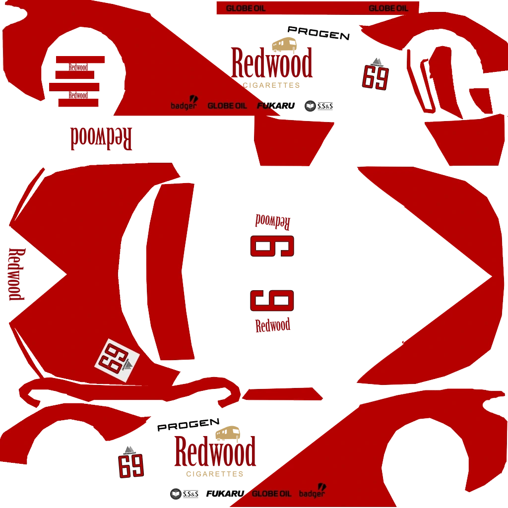 Progen Itali GTB Custom livery 3 template
