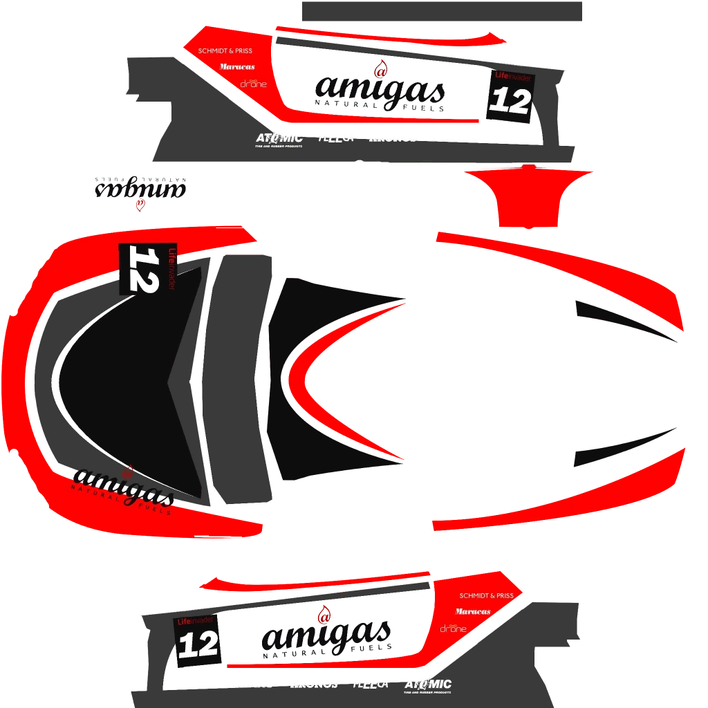 Progen Itali GTB Custom livery 8 template