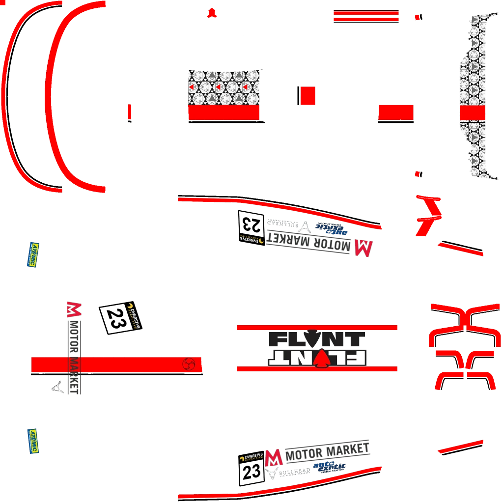 Grotti Itali GTO livery 3 template