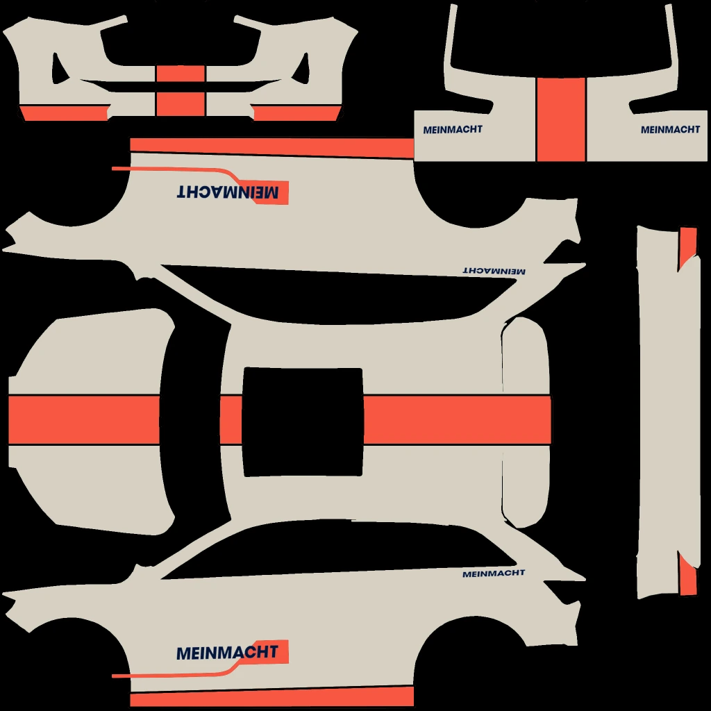 Obey I-Wagen livery 3 template