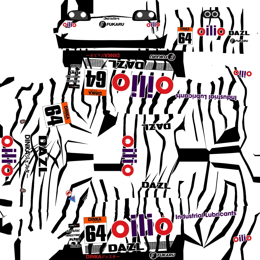 Dinka Jester Classic livery 14 template