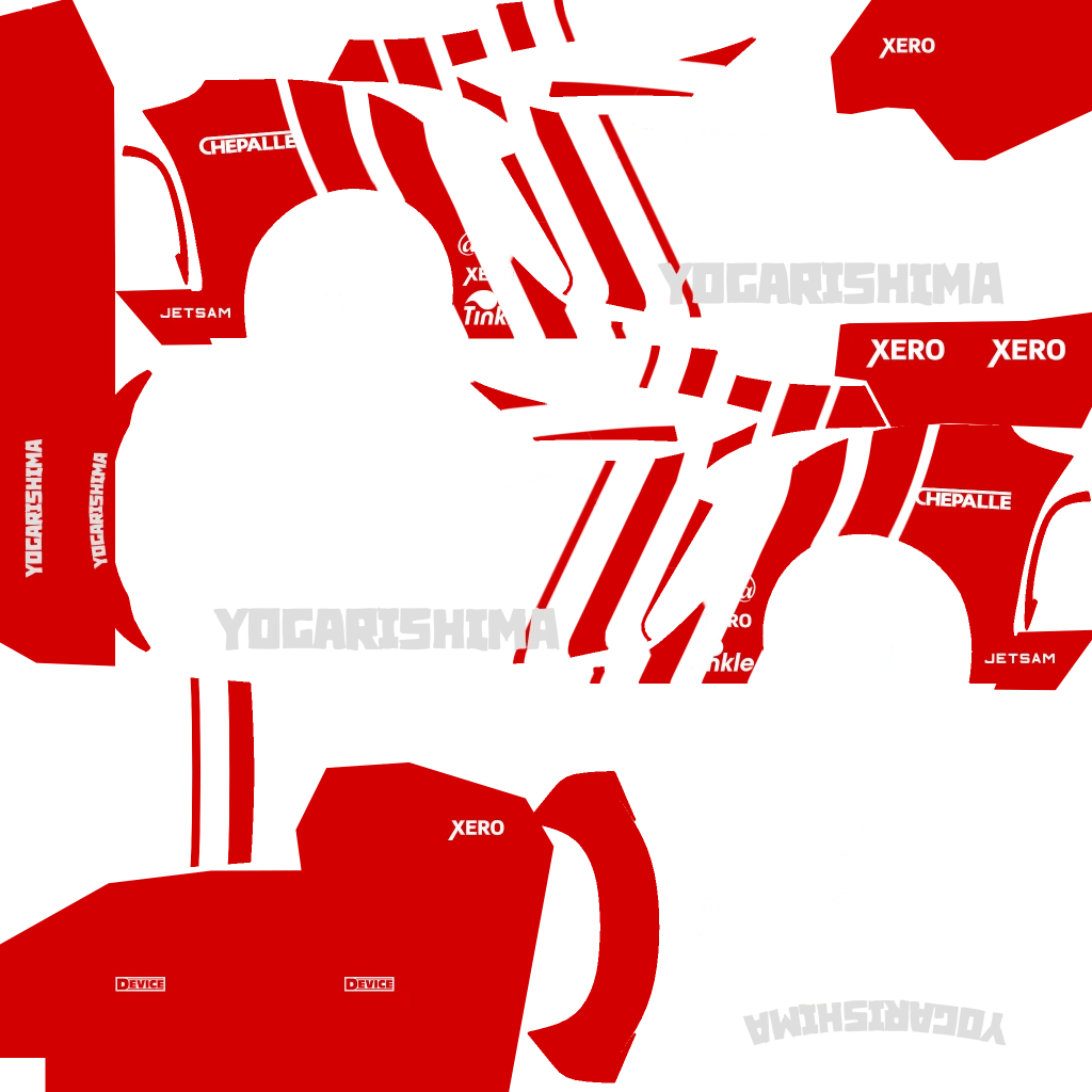 Dinka Jester RR livery 12 template