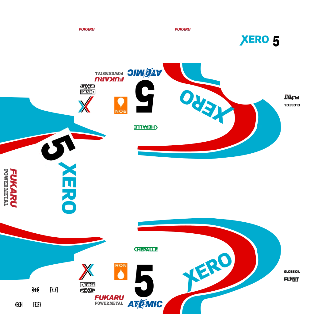 Dinka Jester Classic livery 9 template