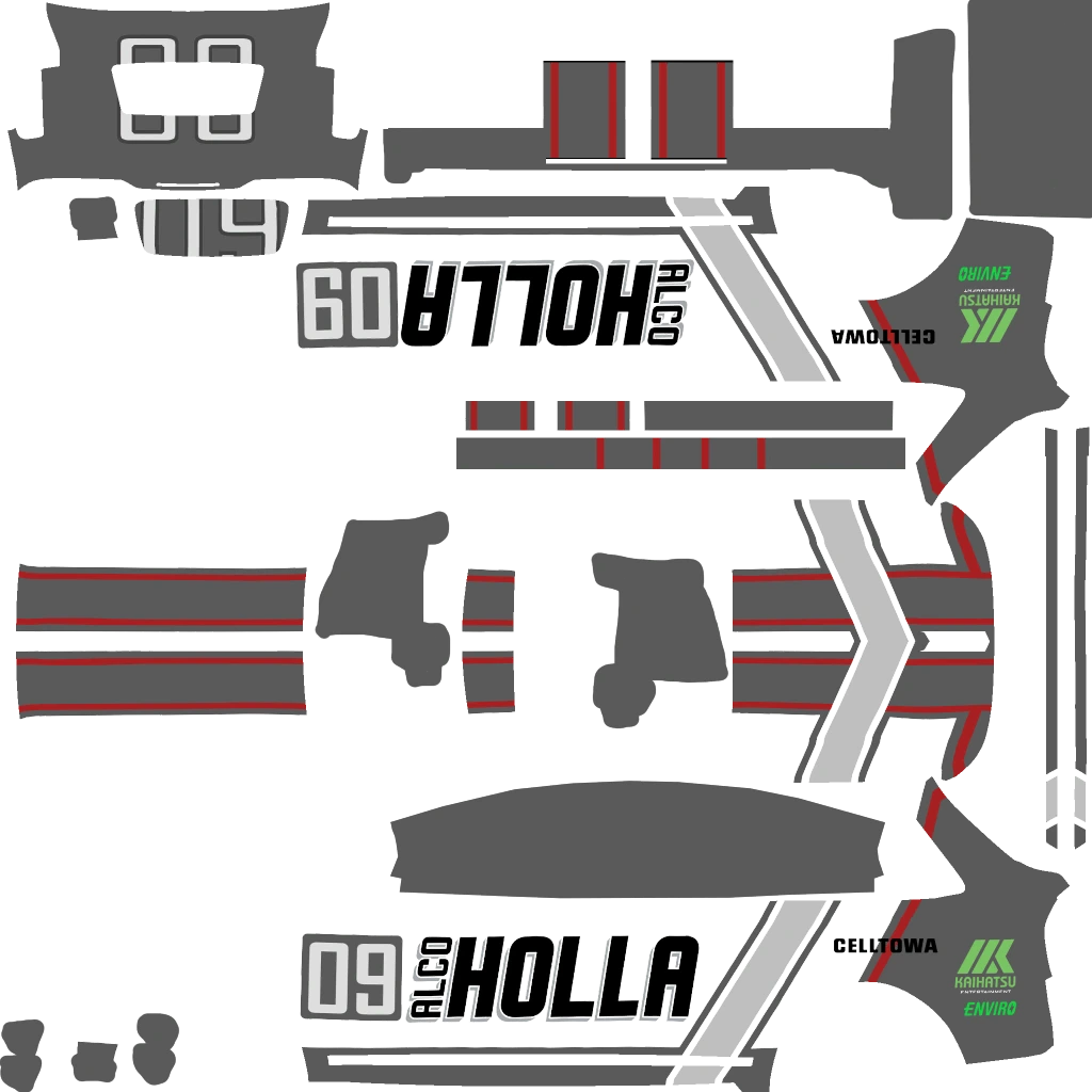 Enus Jubilee livery 5 template