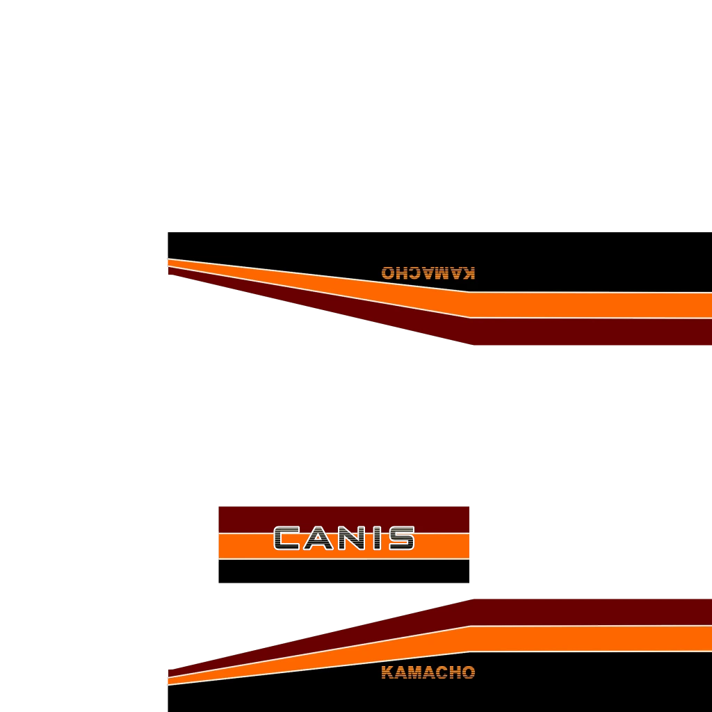 Canis Kamacho livery 4 template