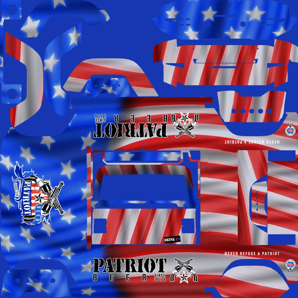 Canis Kamacho livery 9 template