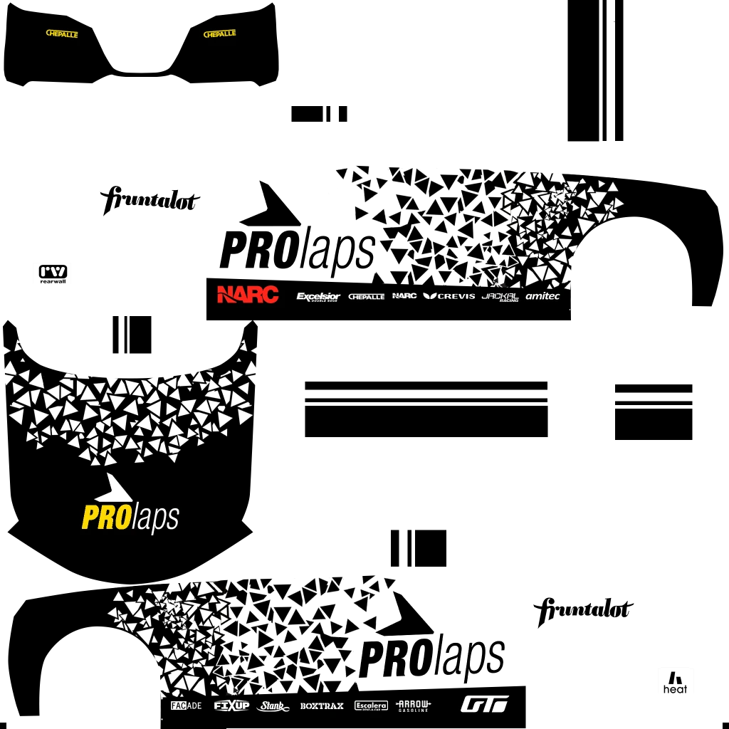 Lampadati Komoda livery 8 template