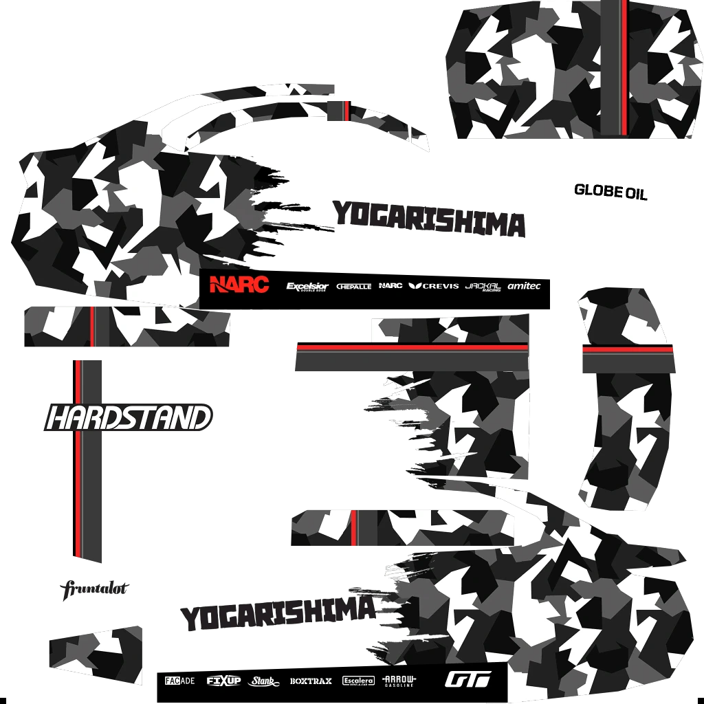 Lampadati Komoda livery 9 template