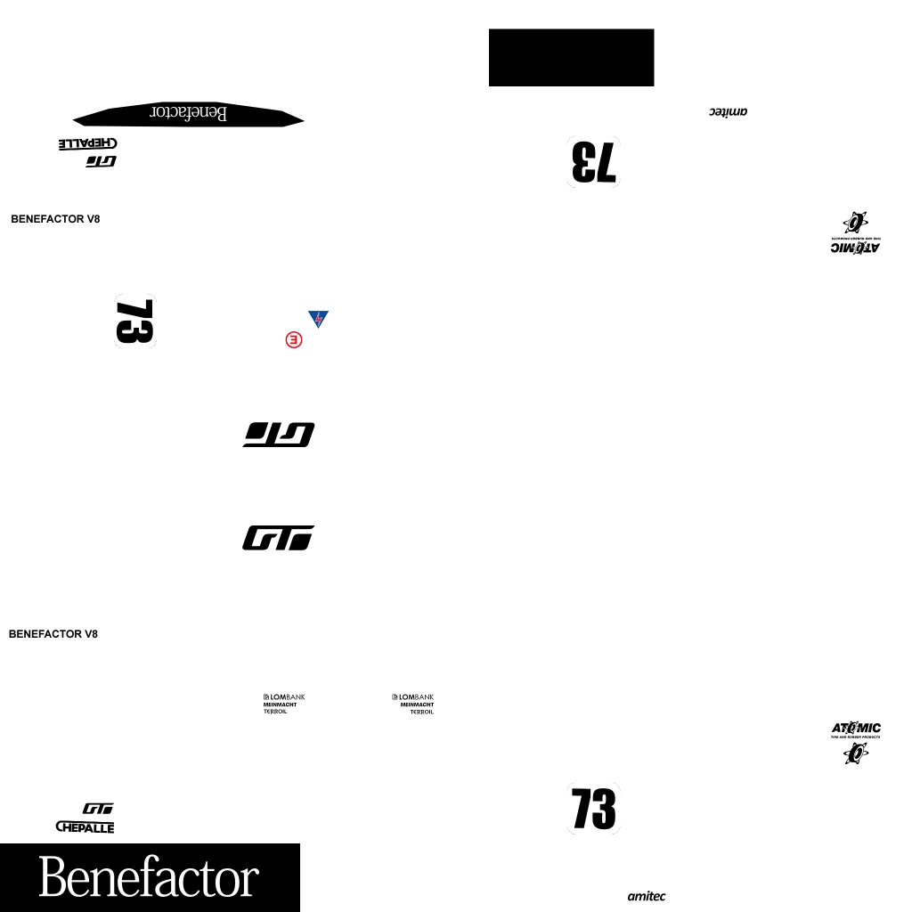 Benefactor LM87 livery 1 template