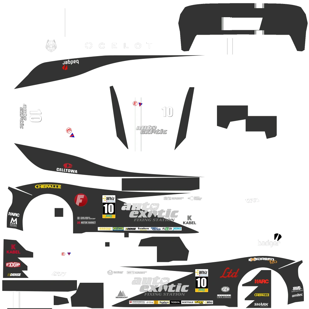Ocelot Locust livery 10 template