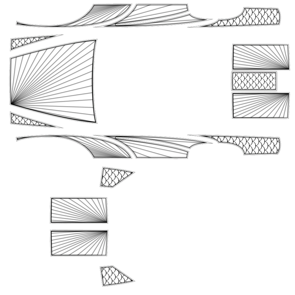 Albany Manana Custom livery 6 template