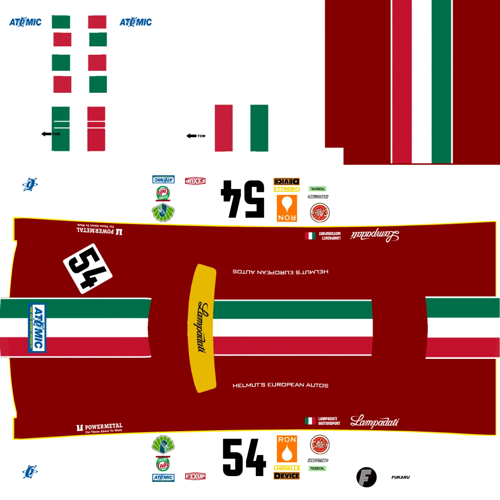 Lampadati Michelli GT livery 10 template