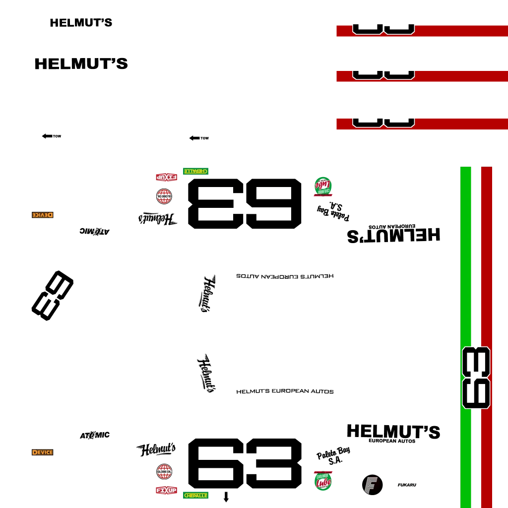 Lampadati Michelli GT livery 5 template