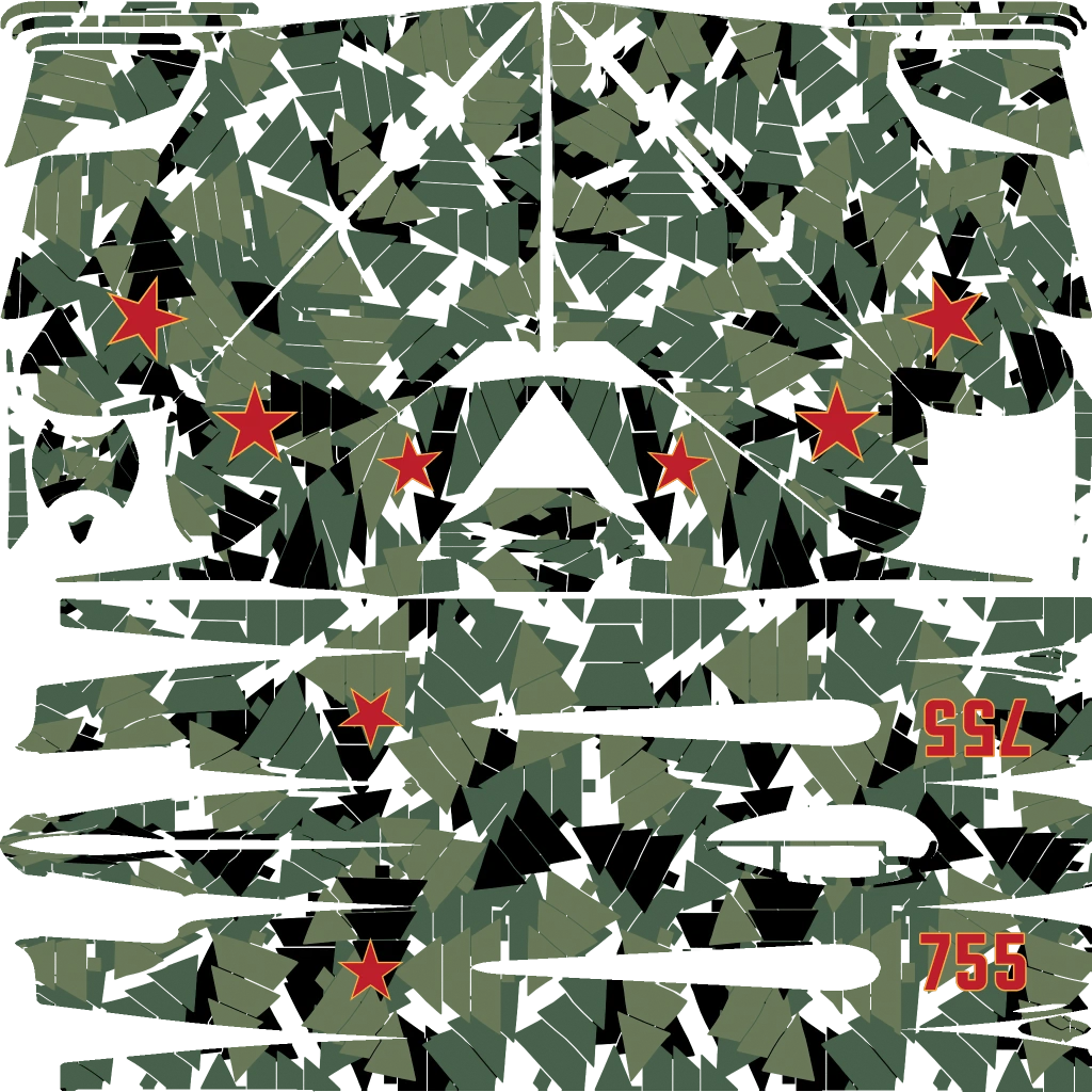 V-65 Molotok livery 17 template