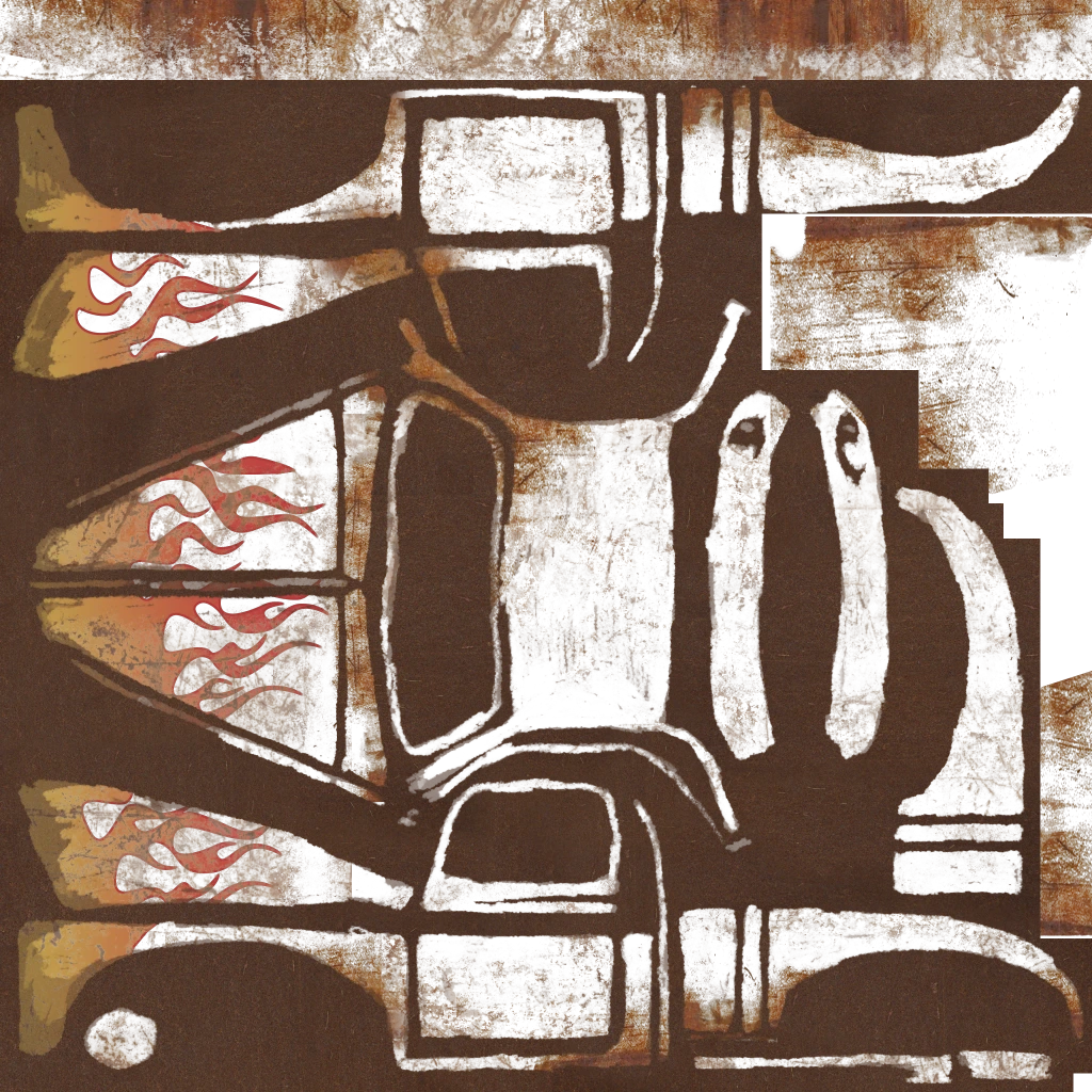 Bravado Apocalypse Sasquatch livery 4 template