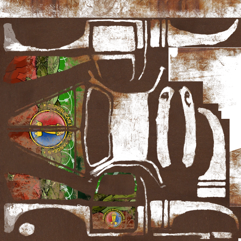 Bravado Nightmare Sasquatch livery 2 template