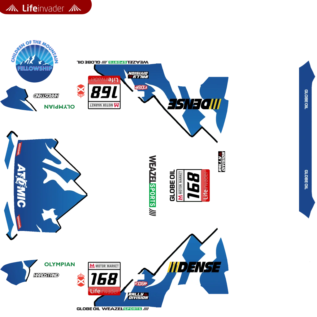 Maibatsu MonstroCiti livery 6 template