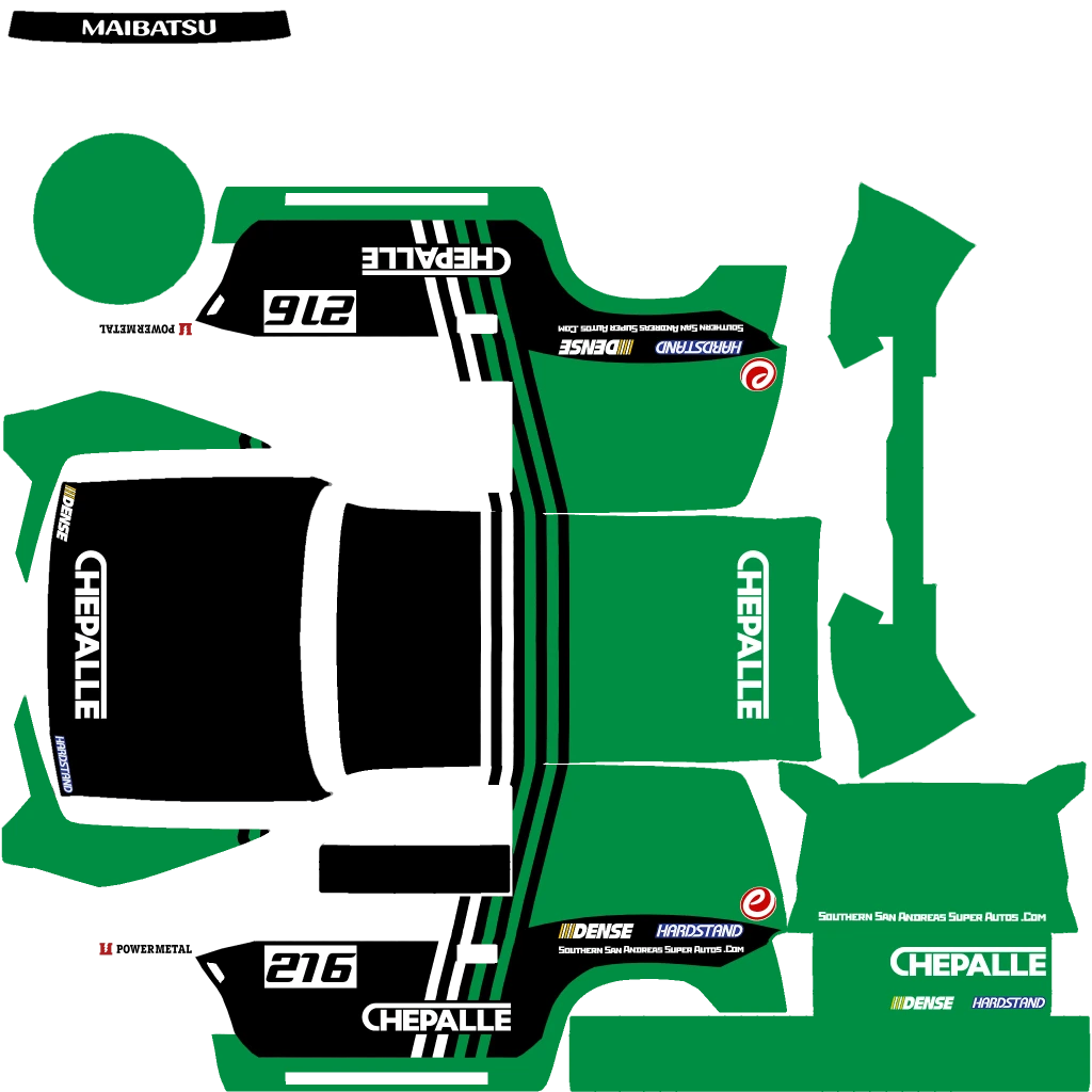 Maibatsu MonstroCiti livery 7 template