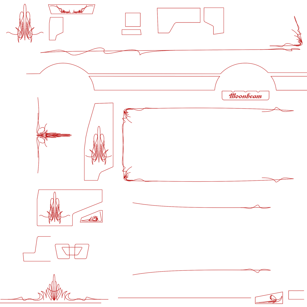 Declasse Moonbeam Custom livery 2 template