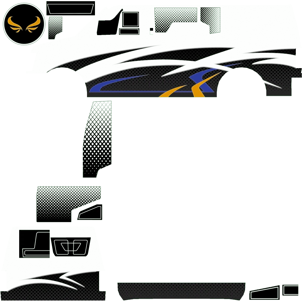 Declasse Moonbeam Custom livery 5 template