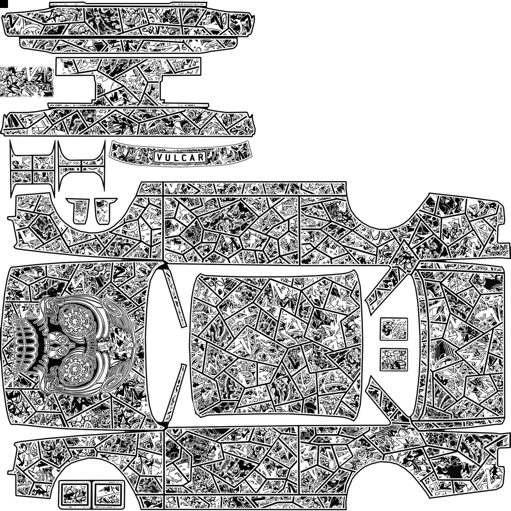 Vulcar Nebula Turbo livery 10 template