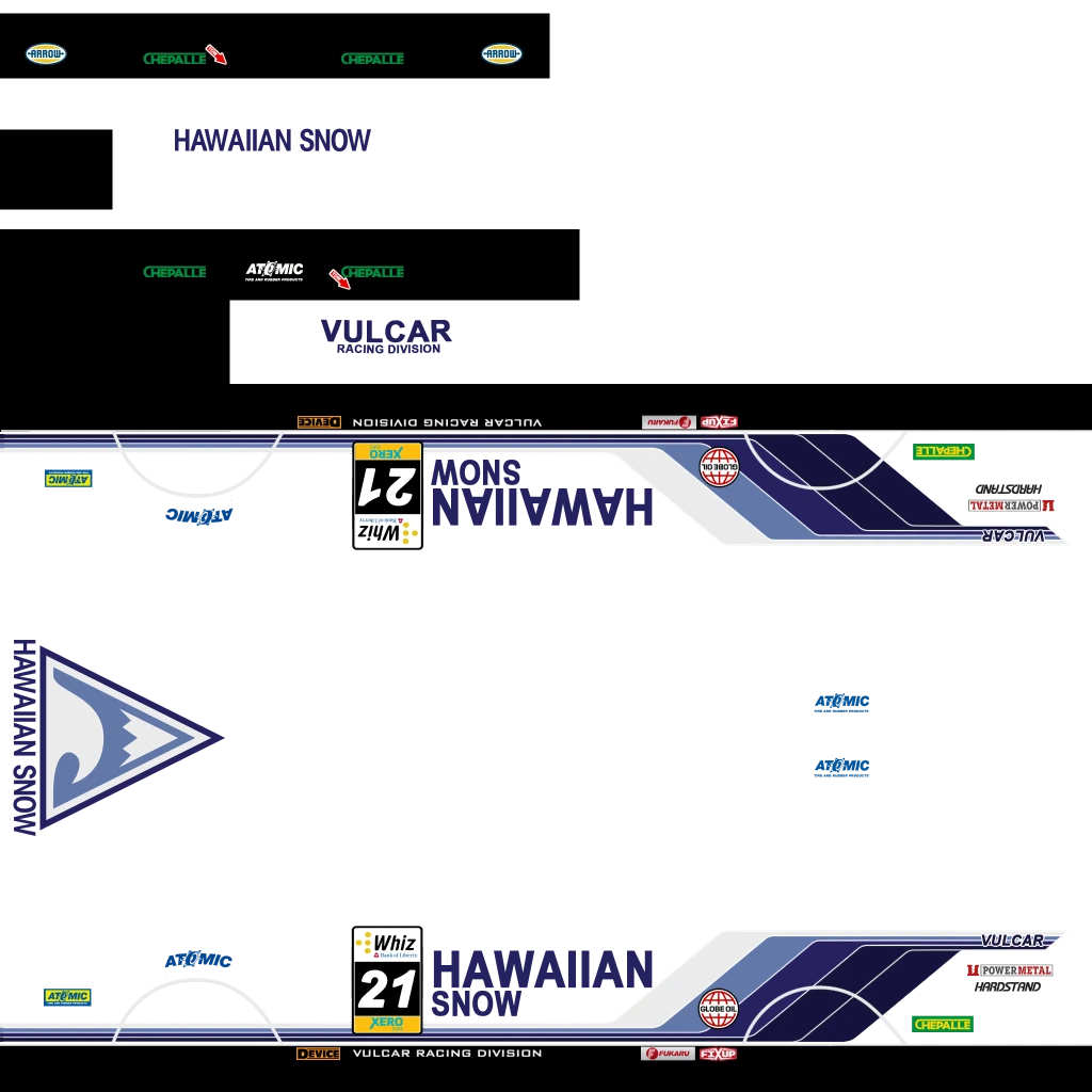 Vulcar Nebula Turbo livery 8 template