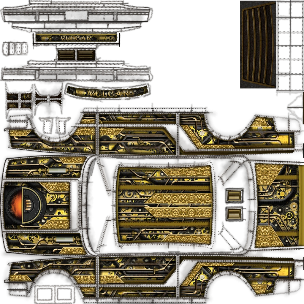 Vulcar Nebula Turbo livery 9 template