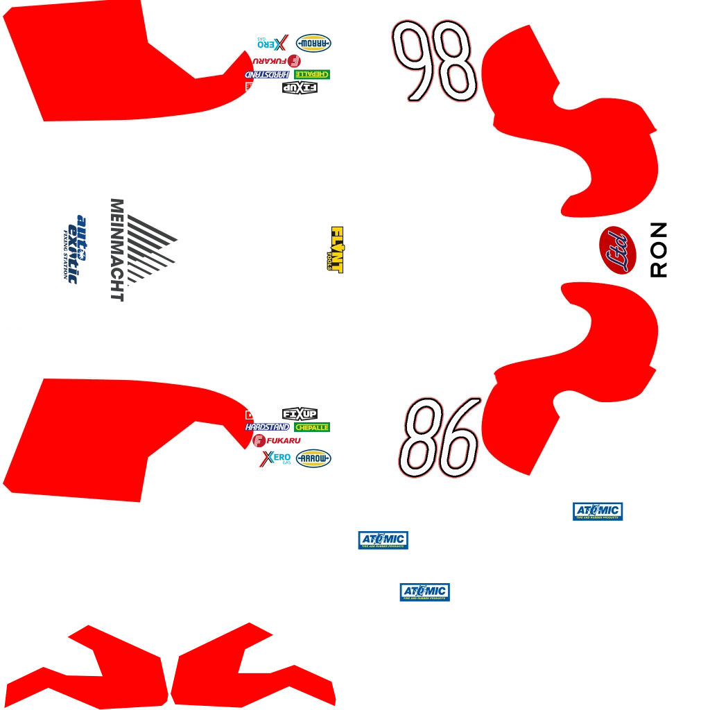 Vysser Neo livery 2 template