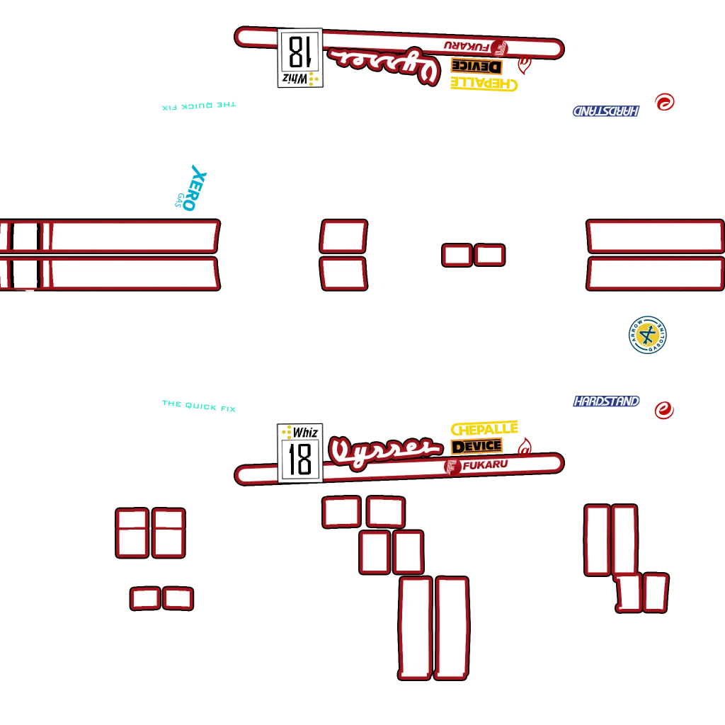 Vysser Neo livery 4 template