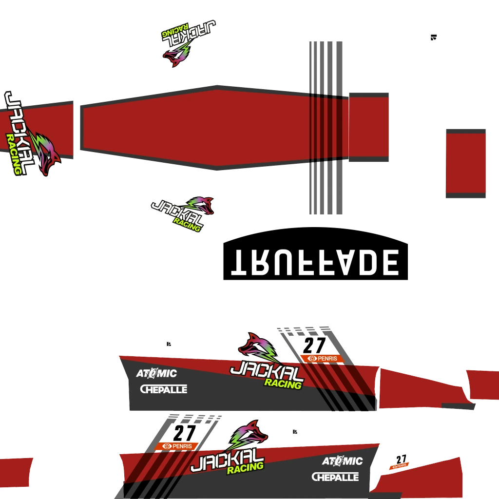 Truffade Nero Custom livery 9 template