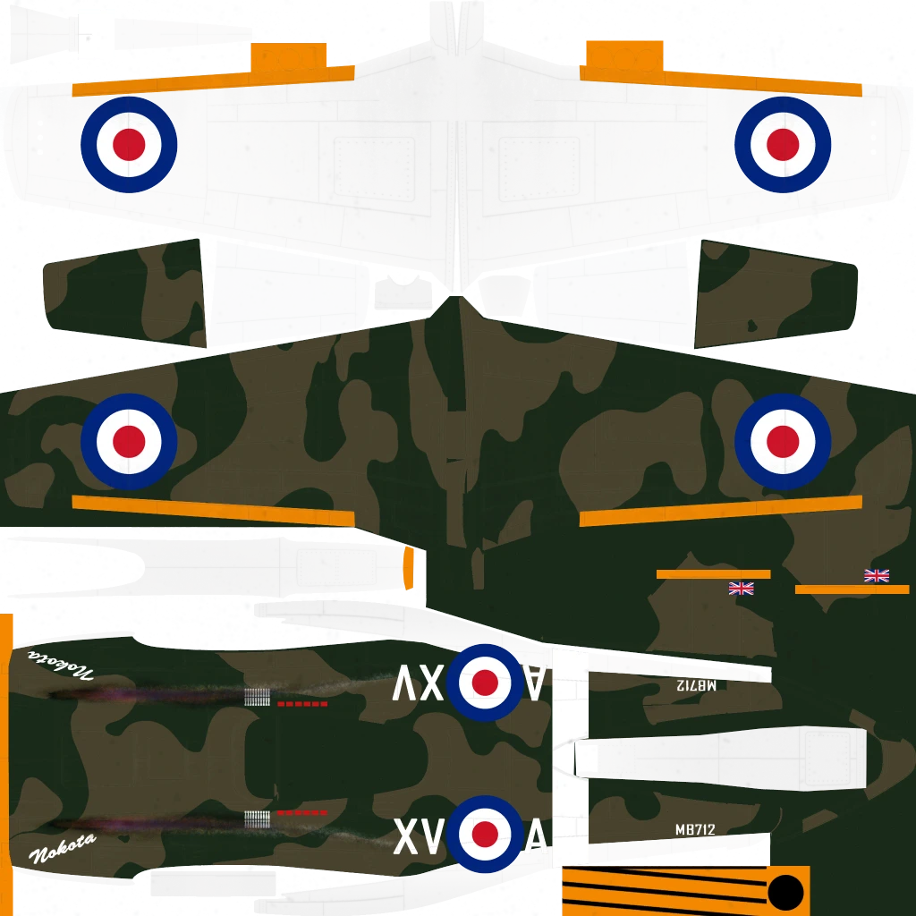 P-45 Nokota livery 2 template