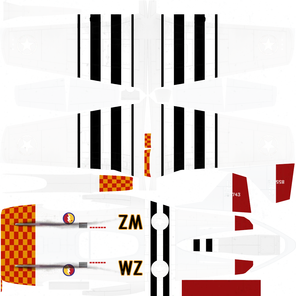 P-45 Nokota livery 5 template