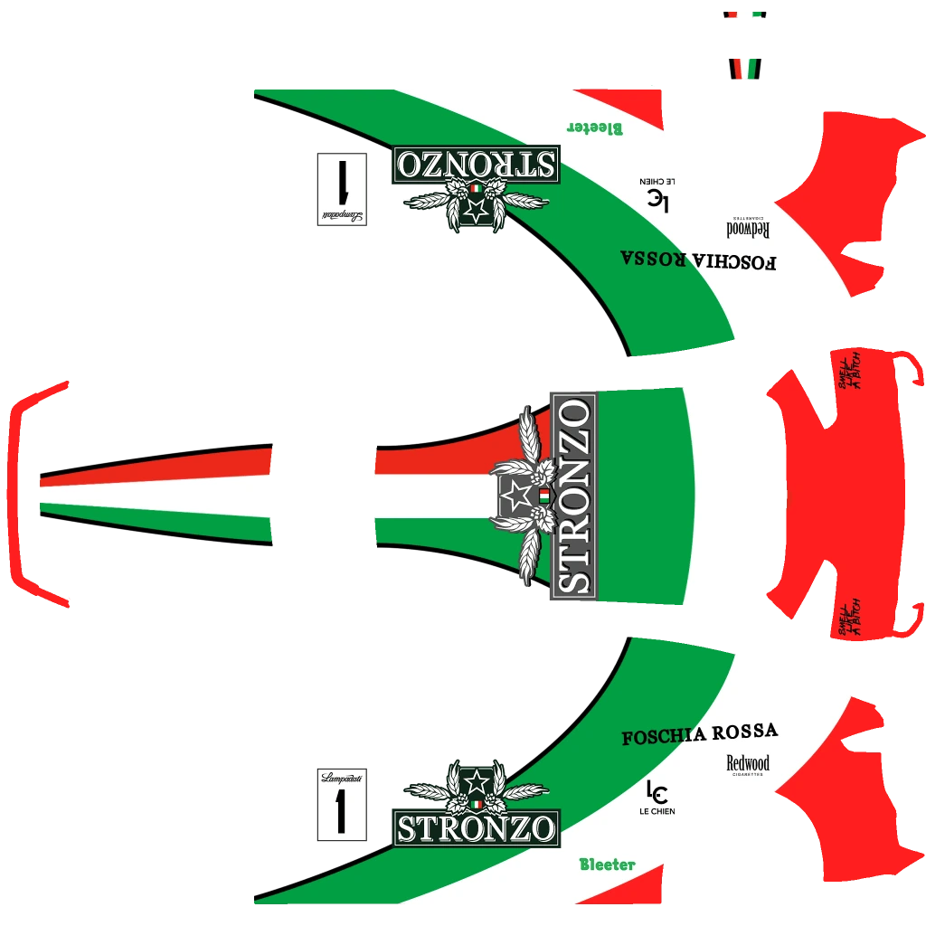 Lampadati Novak livery 8 template