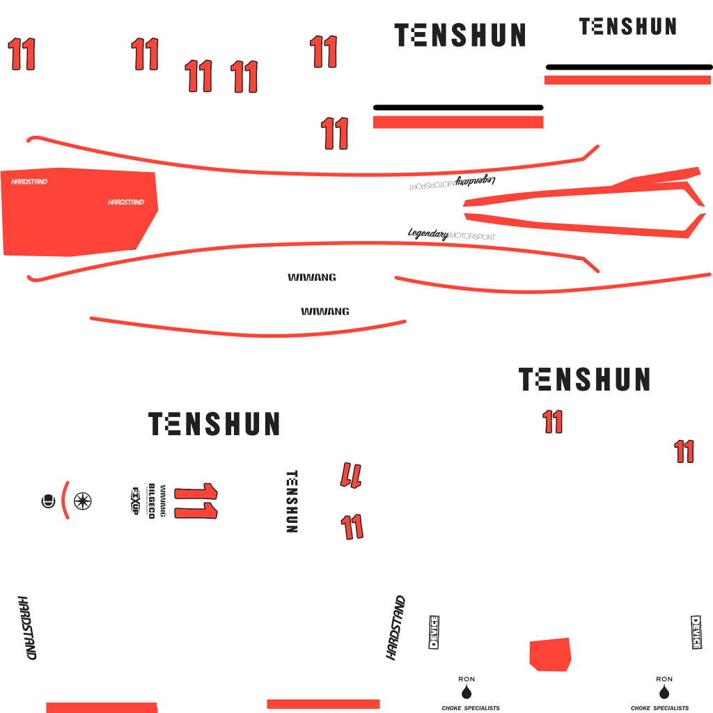 Declasse DR1 livery 1 template