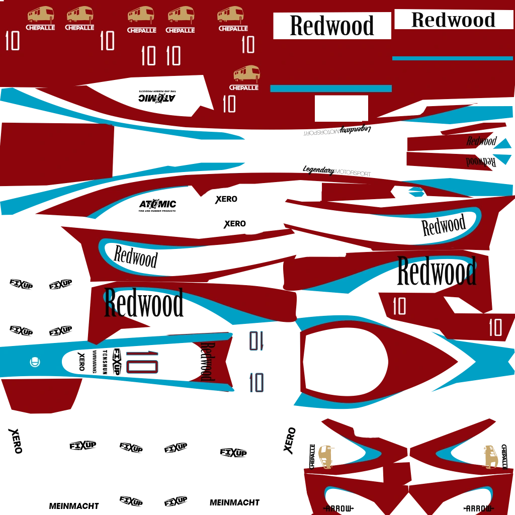 Declasse DR1 livery 6 template